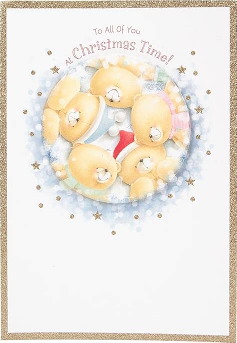 Hallmark Forever Friends Christmas Card To All Of You Medium