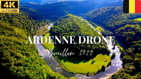 Ardennes by Drone Bouillon Castle Tombeau du Géant Summer 2022