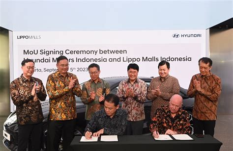 Hyundai Dan Lippo Mall Indonesia Bangun Stasiun Pengisian Baterai Di 52