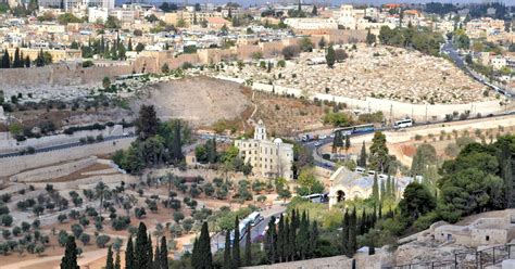 Importance Of Mount Of Olives In Jerusalem Israel Encircle Photos