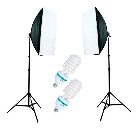 Kit Ilumina O Estudio Profissional Softbox Trip Girafa