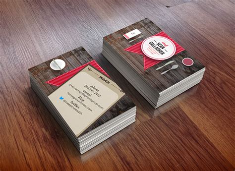 Chef Business Cards on Behance