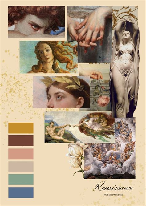 Renaissance Color Palette Color Palette Challenge Rennaissance Art