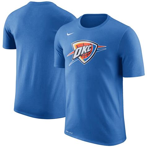 Men's Oklahoma City Thunder Nike Blue Logo T-Shirt