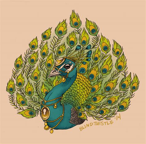 Peacock Tattoo By Blindthistle On Deviantart