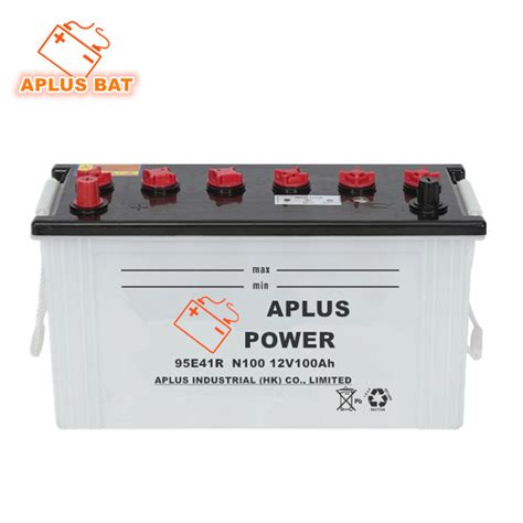 Dry Charge Lead Acid 12v 100ah Battery N100 For Truck China Auto