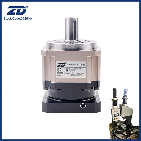 ZD 90mm High Precision And Low Backlash Helical Gear Planetary Gearbox