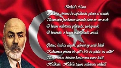 12 MART İSTİKLAL MARŞI NIN KABULÜ VE MEHMET AKİF ERSOY U ANMA GÜNÜ