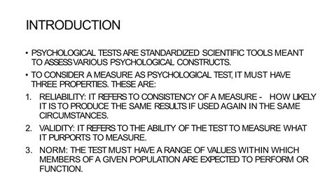 NEUROPSYCHOLOGICAL TESTS PART 1 Copy Pptx