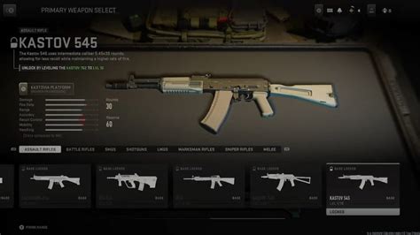 Best Kastov 545 Build In Modern Warfare 2 Attachments Loadout And