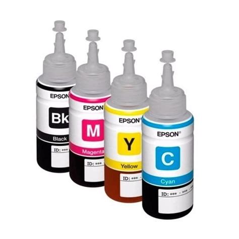 Kit Refil De Tinta Epson Original EcoTank 664 Todas As Cores Submarino