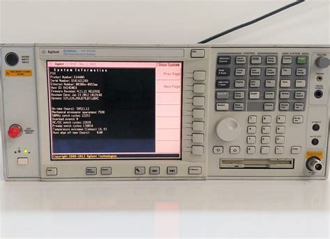 HP Agilent E4440A PSA Series Spectrum Analyzer 3 Hz 26 5 GHz W