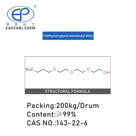 Purity Triethylene Glycol Momobutyl Ether With Low Price China