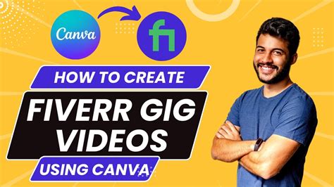 How To Create Fiverr Gig Video Using Canva Youtube