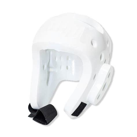 Martial Arts Protective Head Gear White - Sparring Karate Ta