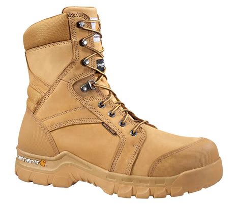 Carhartt Cmf8058 Rugged Flex Mens Wheat Leather Waterproof