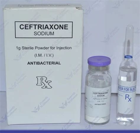 Ceftriaxone Injection 1gm With Wfi At Best Price In Ahmedabad By Zymeth Wellness Id 9141659333