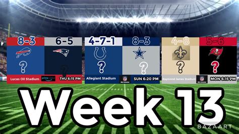 Nfl Week 13 Picks And Prediction Youtube