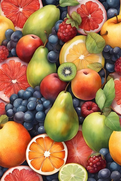 Fresh Fruit Mobile Wallpaper