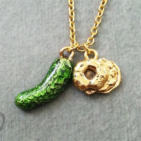 Food Necklace Etsy