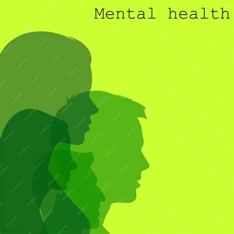 Premium Vector Mental Health And Psychotherapy Concept Illustration