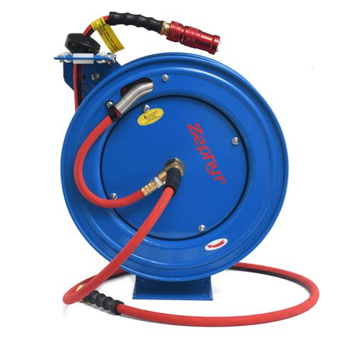 » Heavy-Duty Auto-Retractable Steam Hose Reel