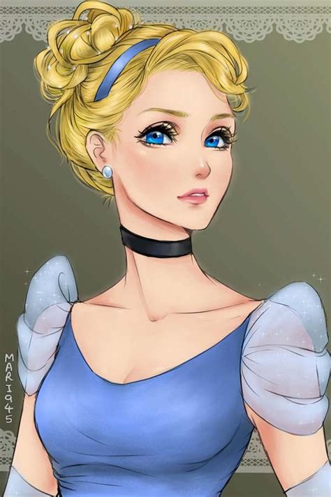 This Artist S Disney Girls Drawn Anime Style Are Amazing Disney