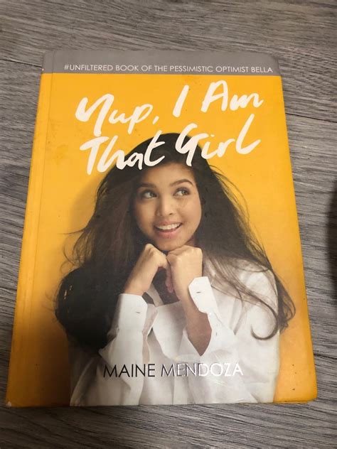 BOOK: YUP, I AM THAT GIRL by Maine Mendoza on Carousell