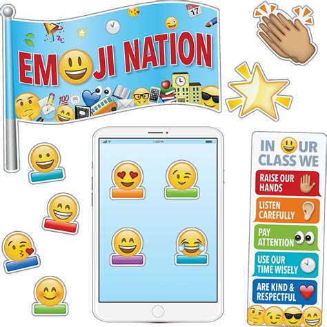 Emoji Fun Bulletin Board Set