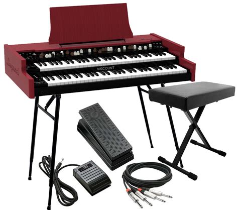 Viscount Legend SOUL 261 Digital Tonewheel Organ KEY ESSENTIALS BUNDLE