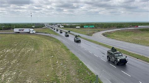 Llegan Elementos De Sedena A Nuevo Laredo As Entraron Hoy A La