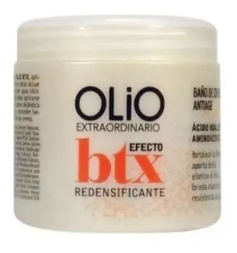 Baño De Crema Antiage Btx Olio Redensificante Brillo 200g