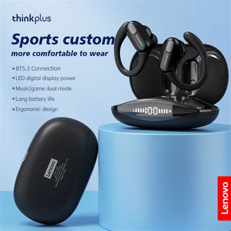 Lenovo Tai Nghe Thể Thao BT Không Dây Thinkplus XT80 Tai Nghe Mini Có