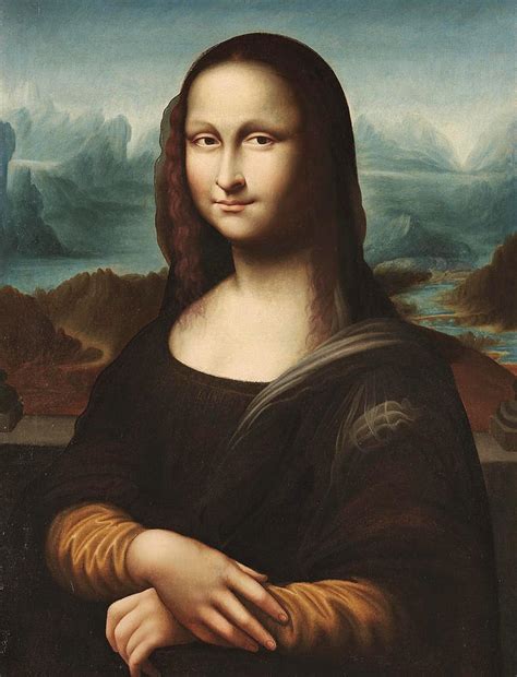 Portrait of Mona Lisa Painting by Italian School - Pixels