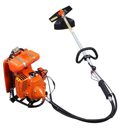 Knapsack Type Weed And Brush Cutter With Bg328 2 Stroke Gas Engine