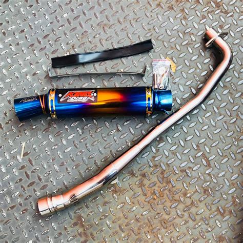 Yamaha Srl115 Lagenda 115 Kingdrag Exhuast 28mm Thailand Racing Exhaust Shopee Malaysia