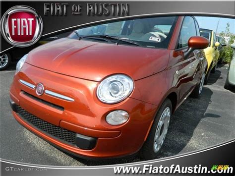 2012 Rame Copper Orange Fiat 500 Lounge 71532248 Photo 2 Gtcarlot