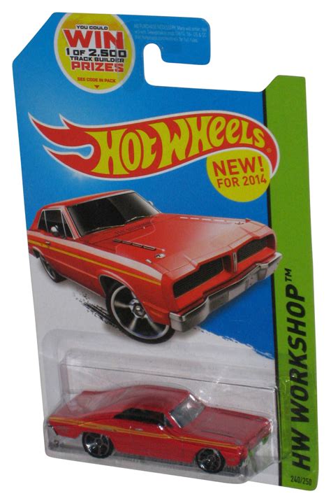 Hot Wheels HW Workshop Red Brazilian Dodge Charger Toy Car