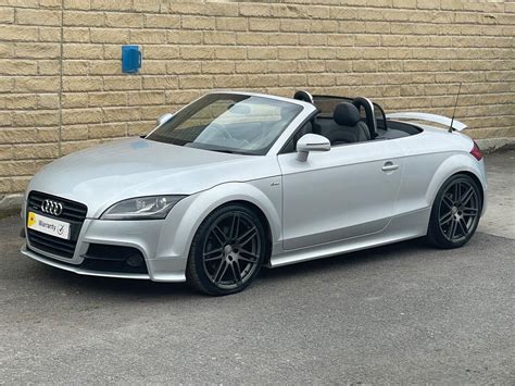 Used Audi Tt Convertible 2 0 Tfsi Black Edition Roadster S Tronic Quattro Euro 5 S S 2dr In