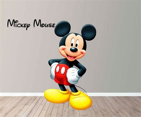 Mickey Mouse Figure Prop Life Size Cut Out Foamboard To Party Mickey