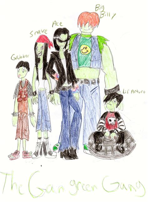 The PPG X: The Gangreen Gang by PurfectPrincessGirl on DeviantArt