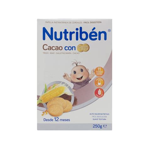 Nutrib N Papilla Cacao Con Galletas Mar A G Promofarma