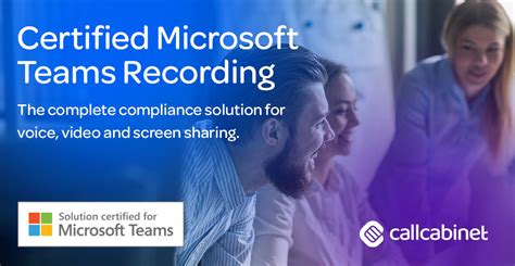 Microsoft Teams Compliance Call Recording CallCabinet