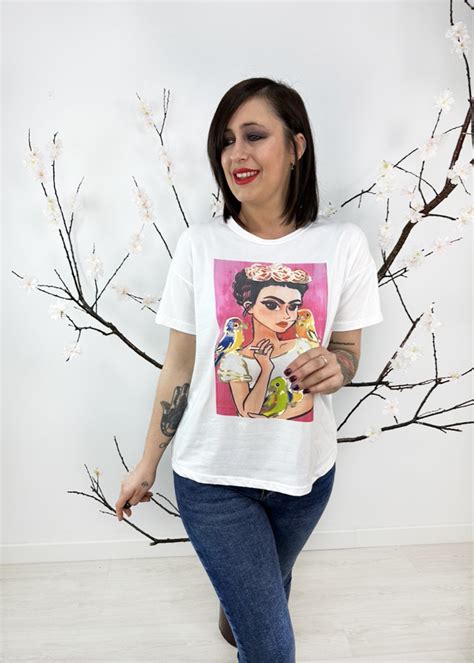 Remeras Estampadas De Frida Kahlo Atelier Yuwa Ciao Jp