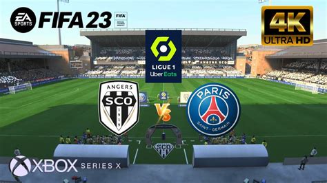 Fifa Angers Vs Psg Ligue One Next Gen Xbox Series X K Fps