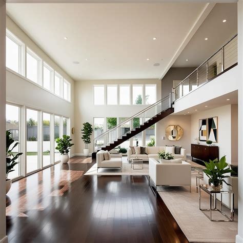 One Floor house Interior with Modern Style | Premium AI-generated image