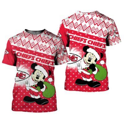 Kansas City Chiefs Christmas Pattern Limited Edition Unisex T Shirts