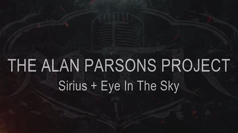 The Alan Parsons Project Sirius Eye In The Sky Karaoke