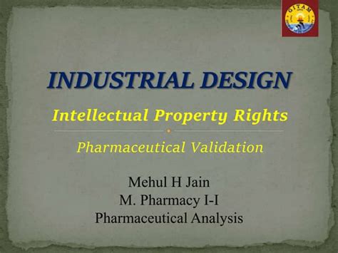 Industrial Design Ipr Ppt