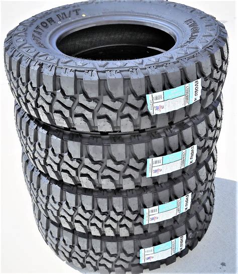 Evoluxx Rotator M T Set Of Lt R Load E Ply Mt Mud Tires